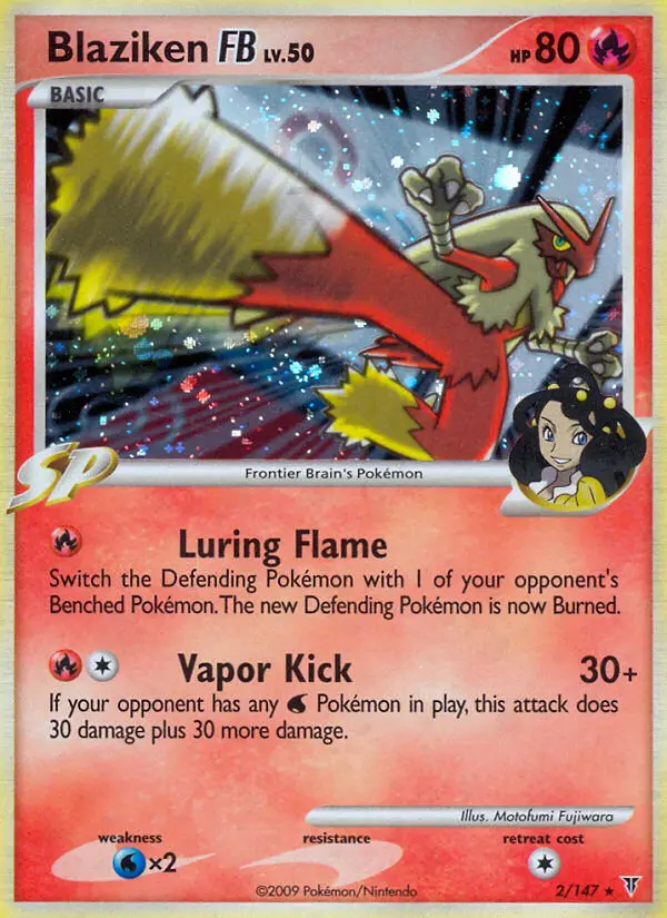 Blaziken FB 2 card from Supreme Victors