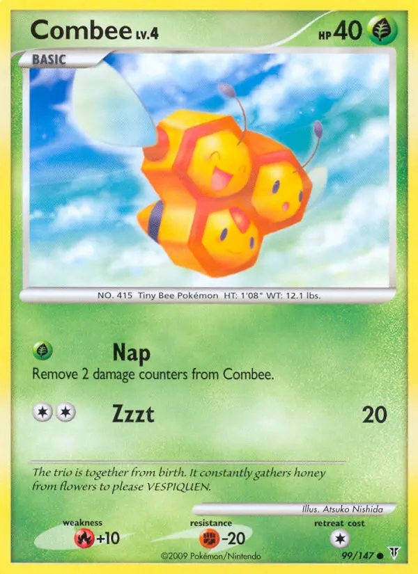 Combee 99 card from Supreme Victors
