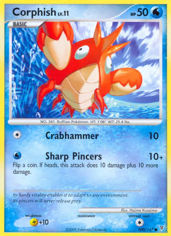 Corphish 100 — Supreme Victors 100, Normal finish