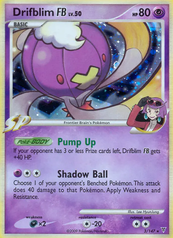 Drifblim FB 3 card from Supreme Victors