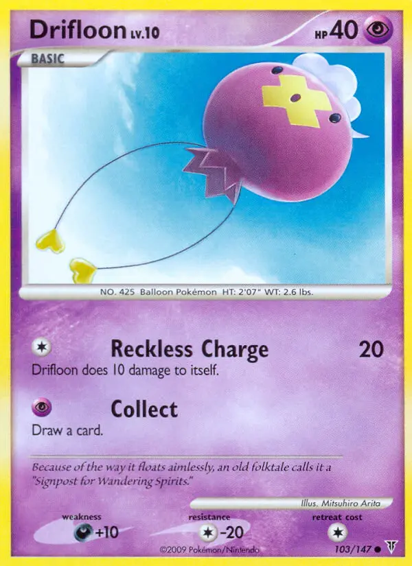 Drifloon 103 — Supreme Victors 103, Normal finish