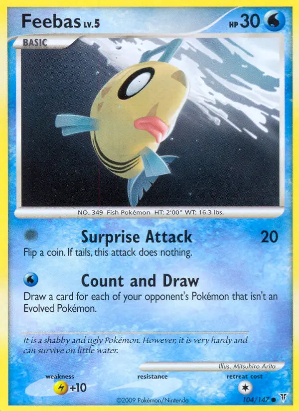 Feebas 104 — Supreme Victors 104, Normal finish