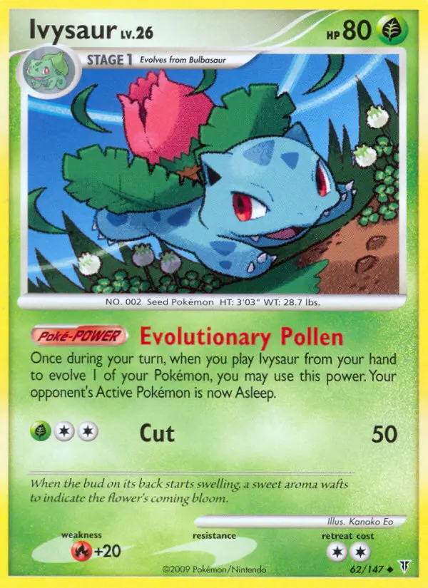 Ivysaur 62 — Supreme Victors 62, Normal finish