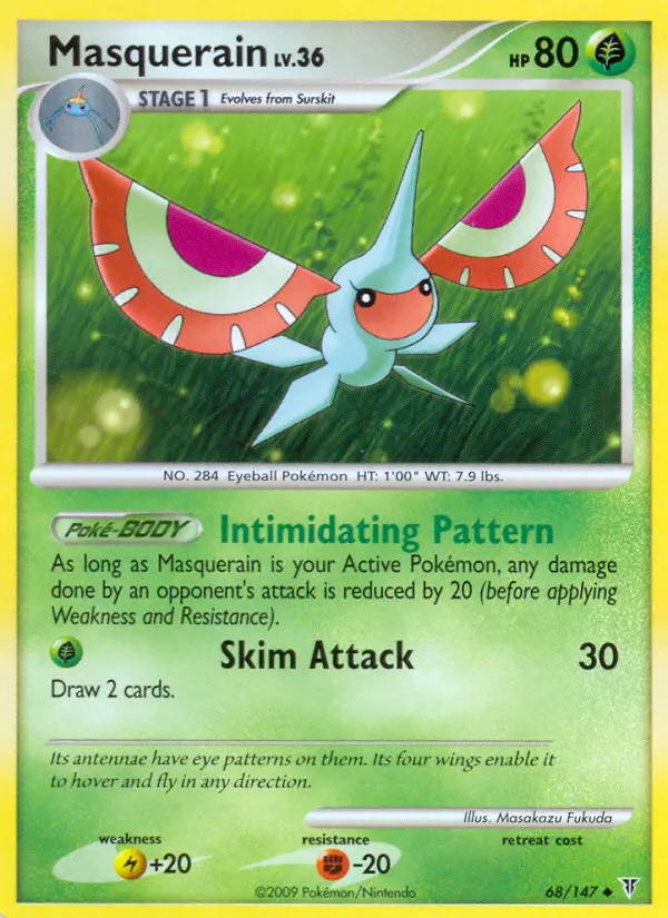 Masquerain 68 card from Supreme Victors