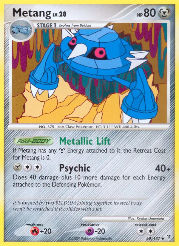 Metang 69 card from Supreme Victors