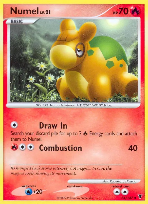 Numel 74 card from Supreme Victors