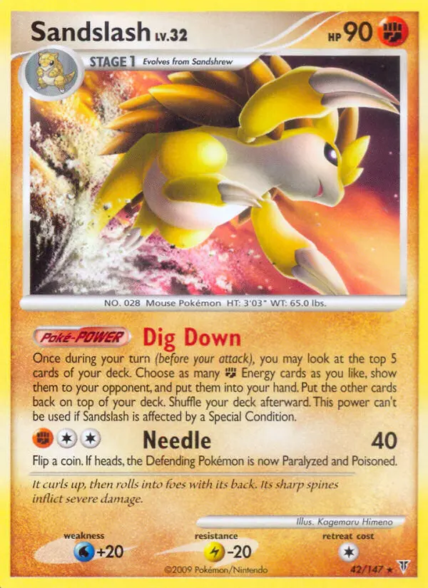 Sandslash 42 — Supreme Victors 42, Normal finish
