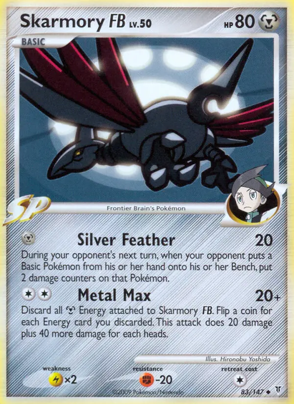 Skarmory FB 83 card from Supreme Victors