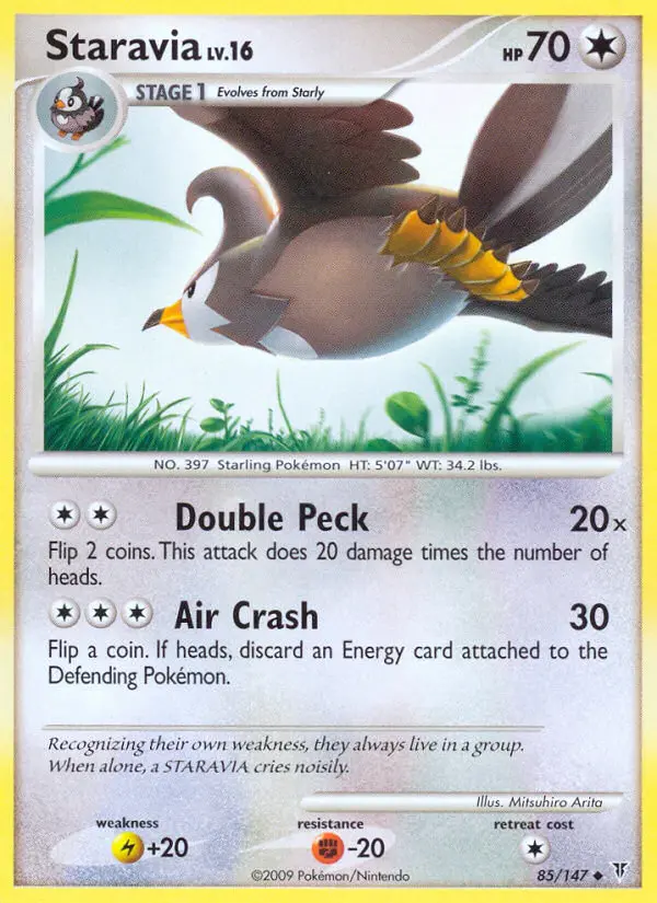 Staravia 85 card from Supreme Victors