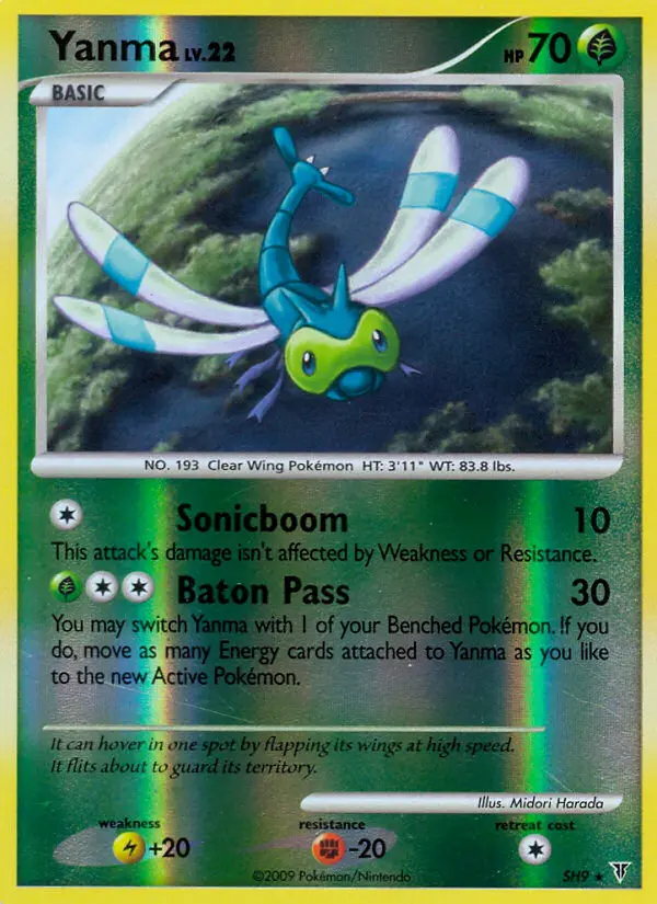 Yanma SH9 card from Supreme Victors