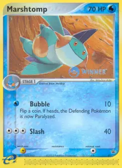Marshtomp 11 — Nintendo Black Star Promos