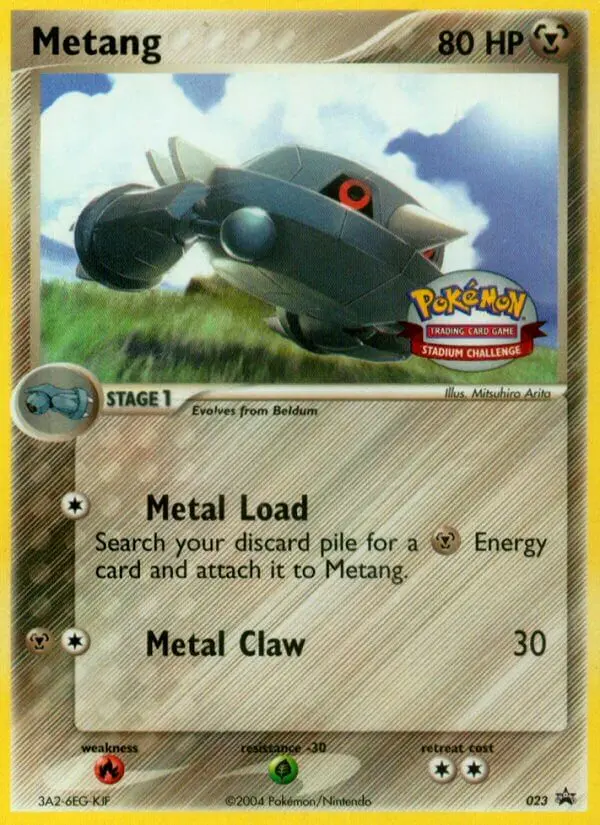 Metang 23 card from Nintendo Black Star Promos