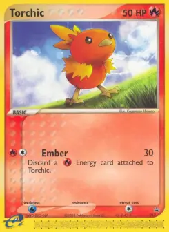 Torchic — Nintendo Black Star Promos #17