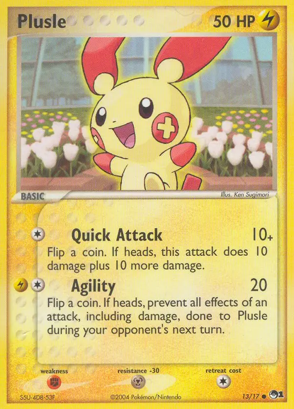 Plusle 13 — POP Series 1 13, Normal finish