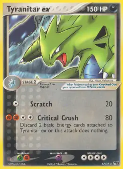 Tyranitar ex — POP Series 1 17