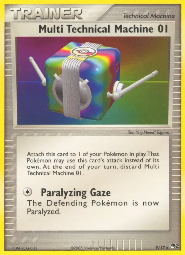 Multi Technical Machine 01 9 — POP Series 2 9, Normal finish