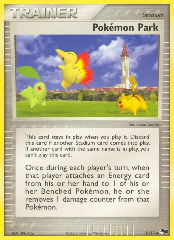 Pokémon Park 10 — POP Series 2 10, Normal finish