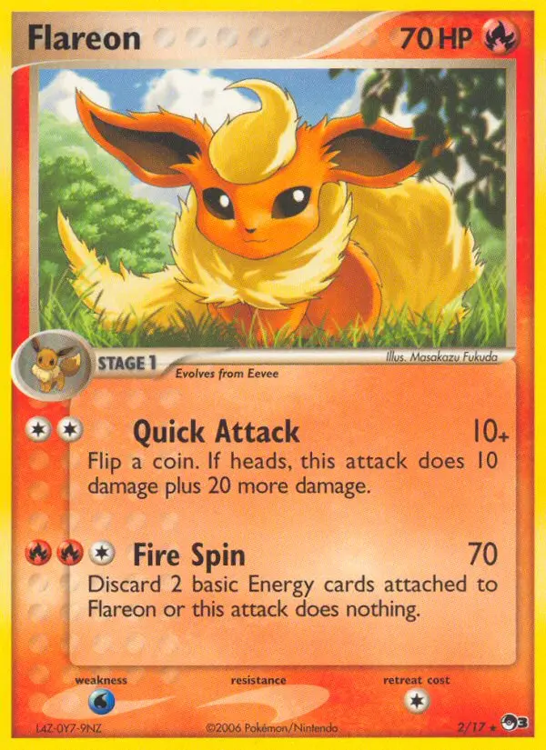 Flareon 2 — POP Series 3 2, Holofoil finish