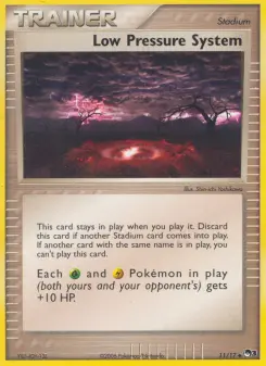 Low Pressure System 11 — shown as an example of the Reverse Holofoil finish
