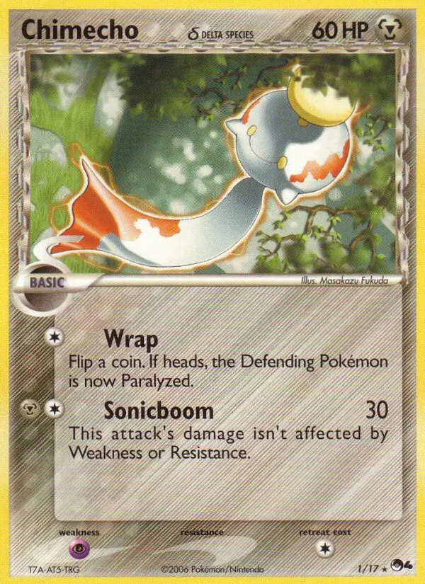Chimecho δ 1 — the most expensive Rare card