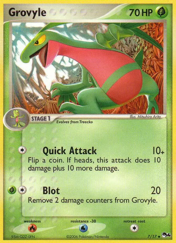 Grovyle 7 — POP Series 4 7, Normal finish