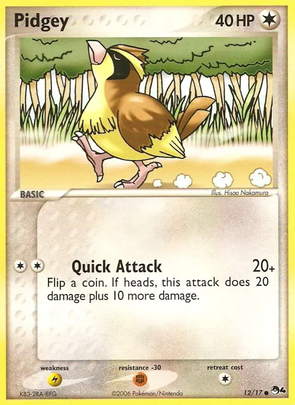 Pidgey 12 — POP Series 4 12, Normal finish