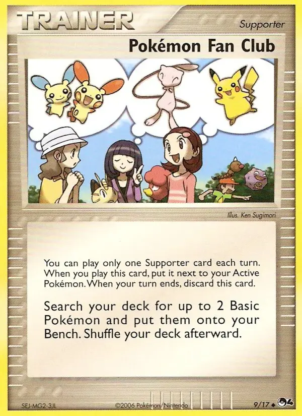 Pokémon Fan Club 9 — POP Series 4 9, Normal finish