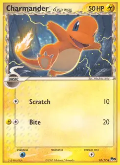 Charmander δ — POP Series 5 #10