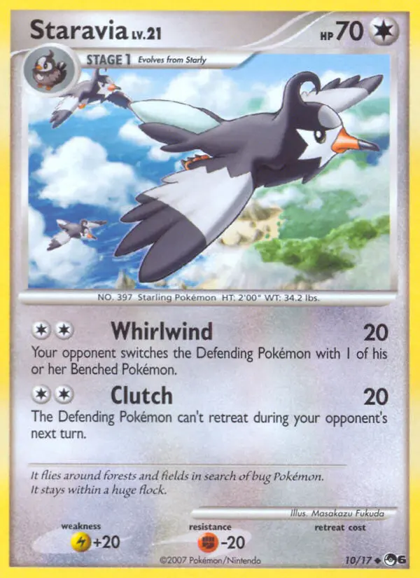 Staravia 10 card from POP Series 6