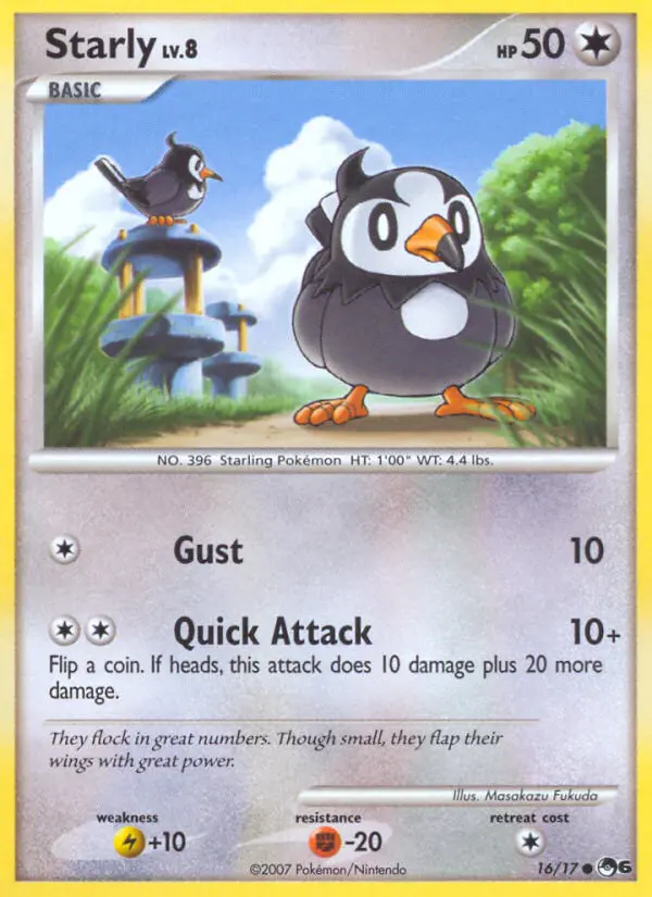 Starly 16 card from POP Series 6