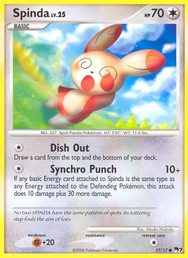 Spinda 17 — POP Series 7 17, Normal finish