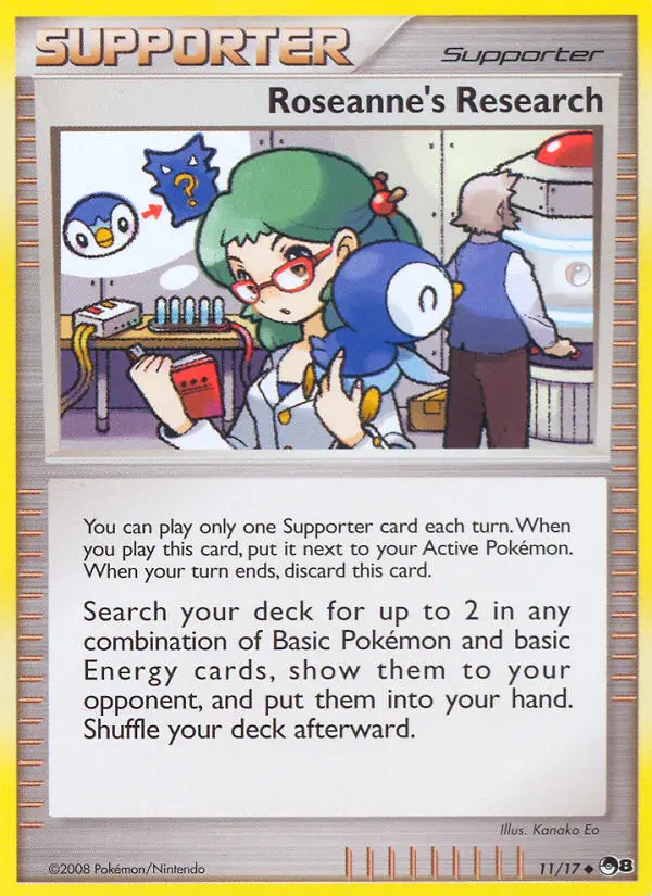 Roseanne's Research 11 card from POP Series 8