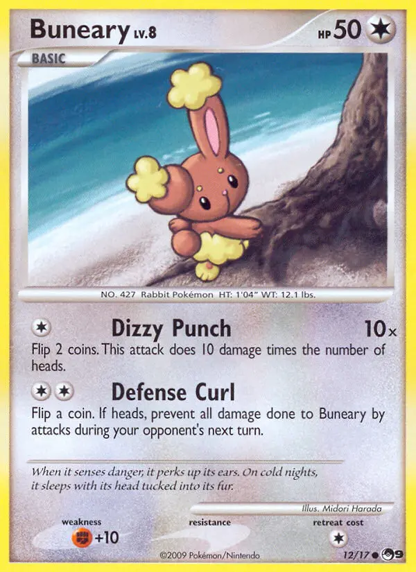 Buneary 12 card from POP Series 9