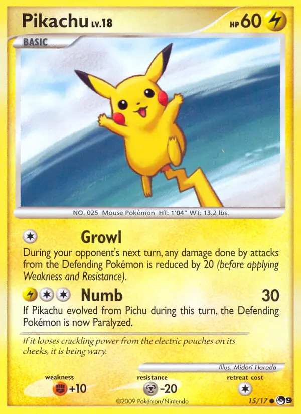 Pikachu 15 — POP Series 9 15, Normal finish