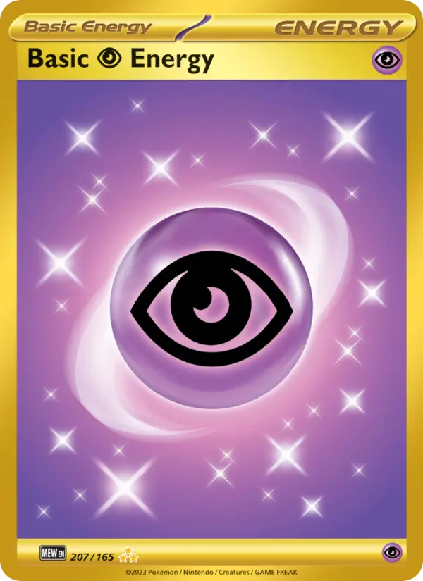 Basic Psychic Energy 207 — 151 207, Holofoil finish