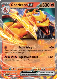 Charizard ex 6 — 151