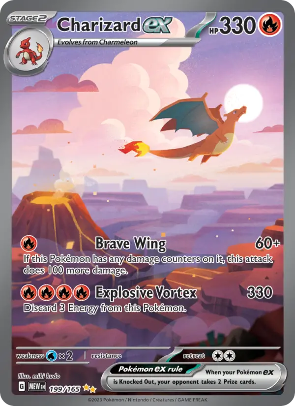 Charizard ex 199 — the most expensive 151 card