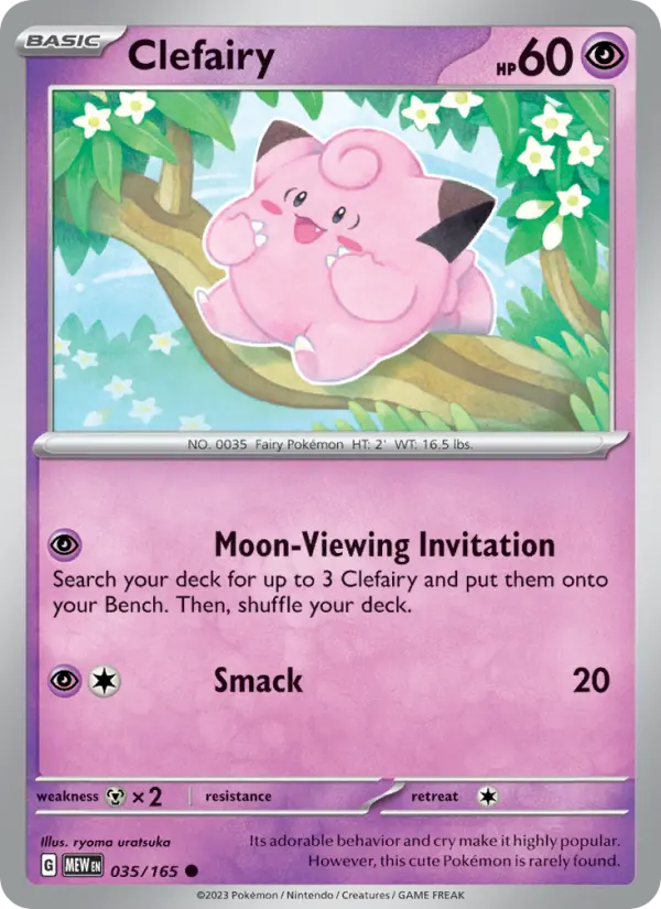 Clefairy 35 — 151 35, Normal finish