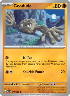 Geodude — 151 #74