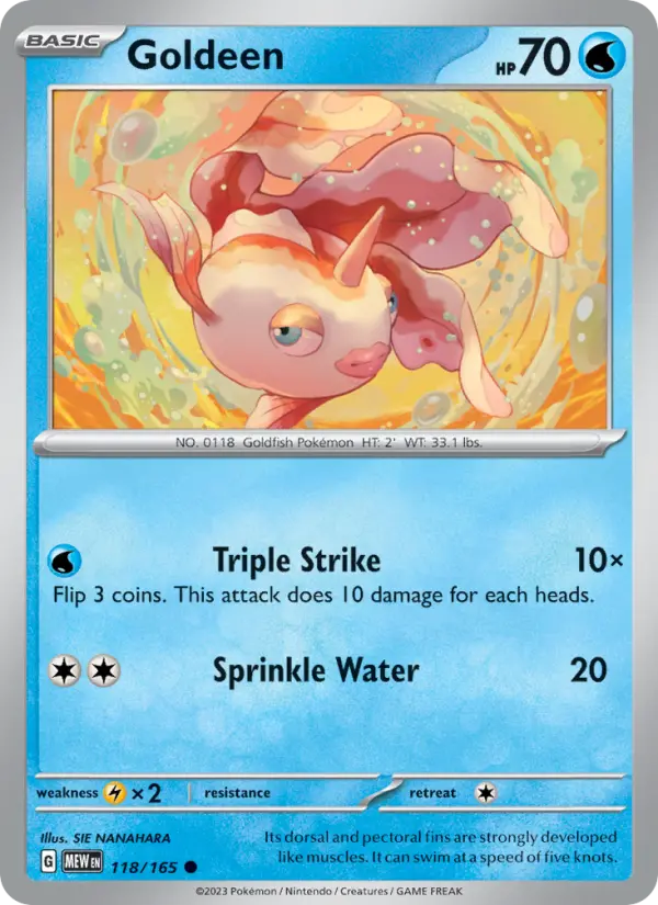 Goldeen 118 — 151 118, Normal finish