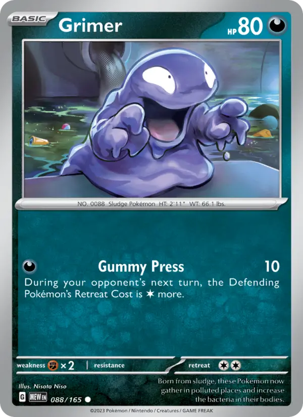 Grimer 88 — 151 88, Normal finish