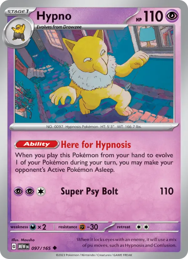 Hypno 97 — 151 97, Normal finish