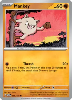 Mankey — 151 #56