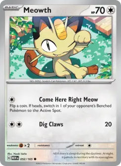 Meowth — 151 #52