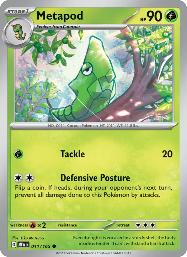Metapod 11 — 151 11, Normal finish