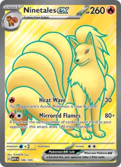 Ninetales ex 186 — 151