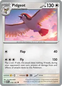 Pidgeot — 151 #18