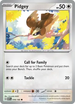 Pidgey 16 — 151
