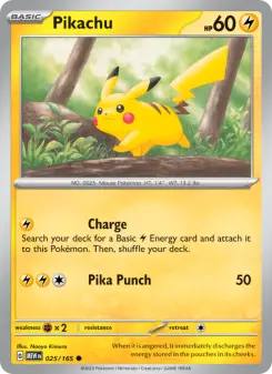 Pikachu 25 — 151