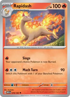 Rapidash — 151 #78